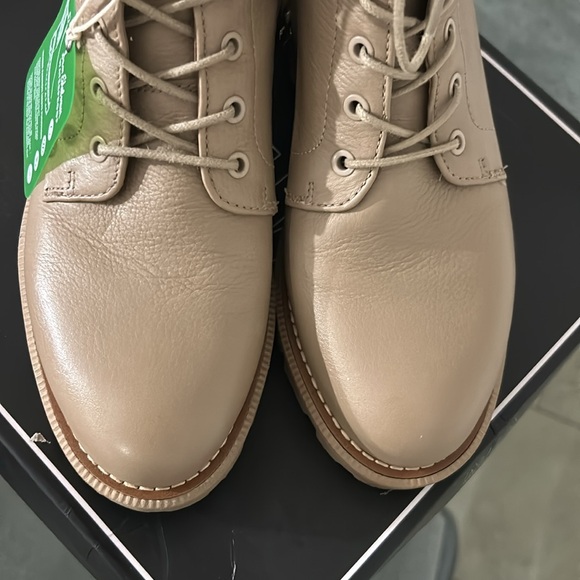 Taupe boots military combat tan 8.5 BNWT - Picture 4 of 14